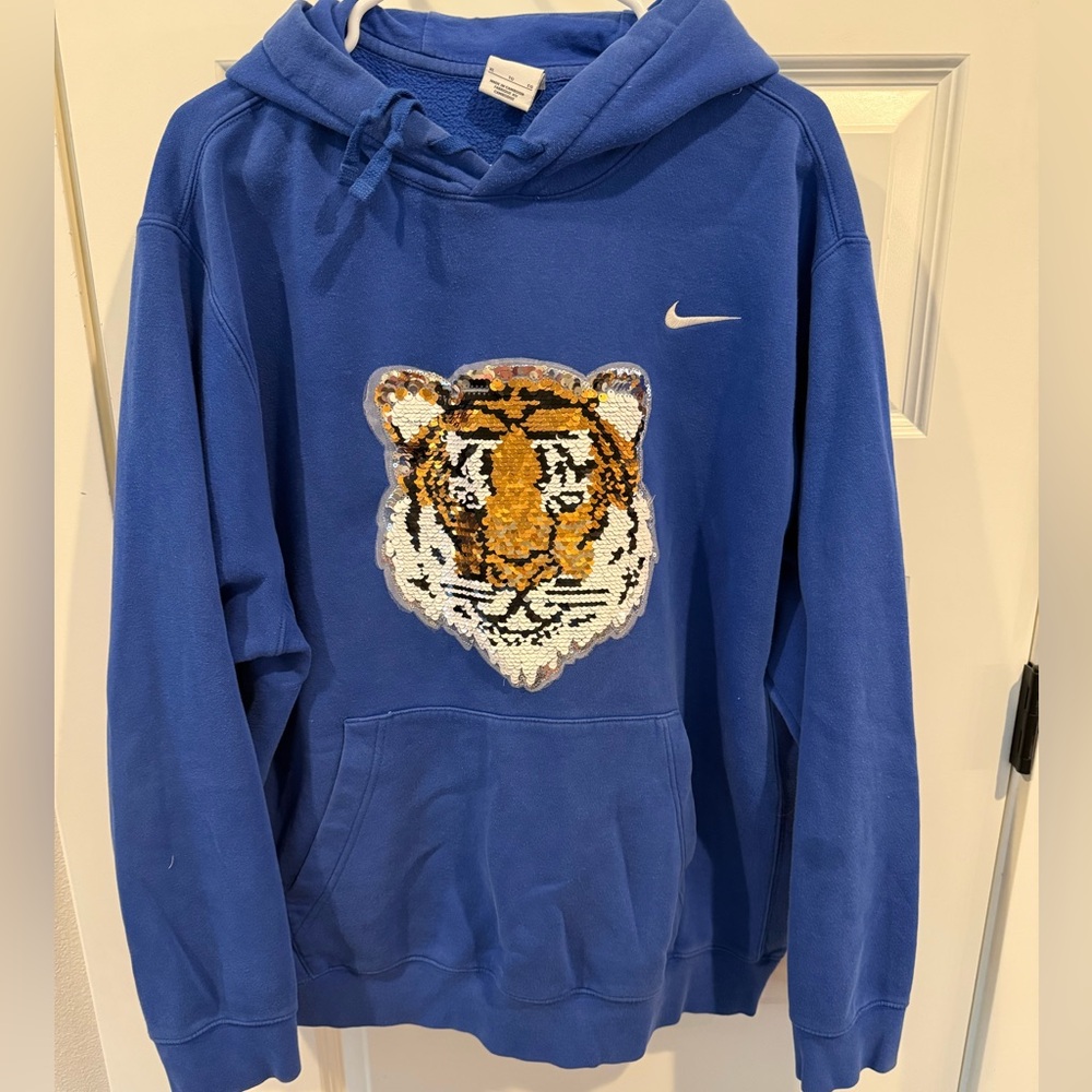 Nike Royal Blue Fleece Hoodie